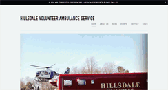 Desktop Screenshot of hillsdaleamb.org